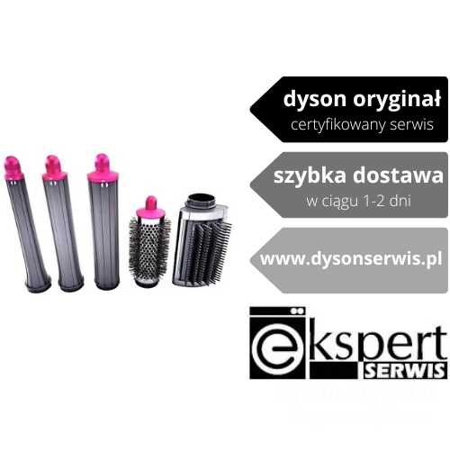 Oryginalny Zestaw Airwrap Long grafit/fuksja - od dysonserwis.pl