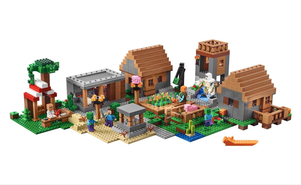 Редкий Lego Minecraft Village | Маинкрафт Деревня 21128 ОРИГ!