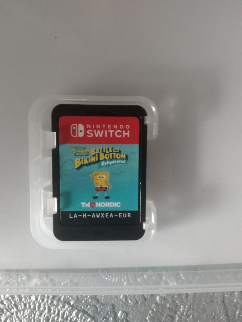 SpongeBob Battle for Bikini Bottom Rehydrated gra Nintendo SWITCH