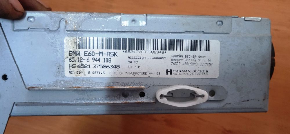 Radio radio BMW E60