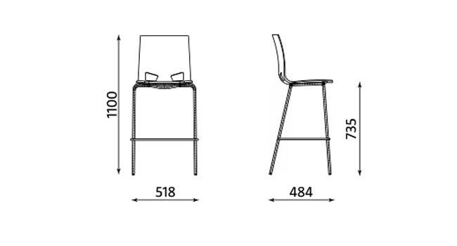 Hoker do wyspy kuchennej