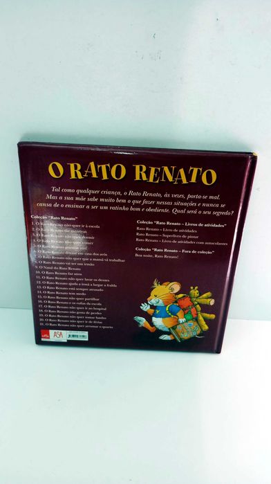 O Rato Renato não quer arrumar o quarto