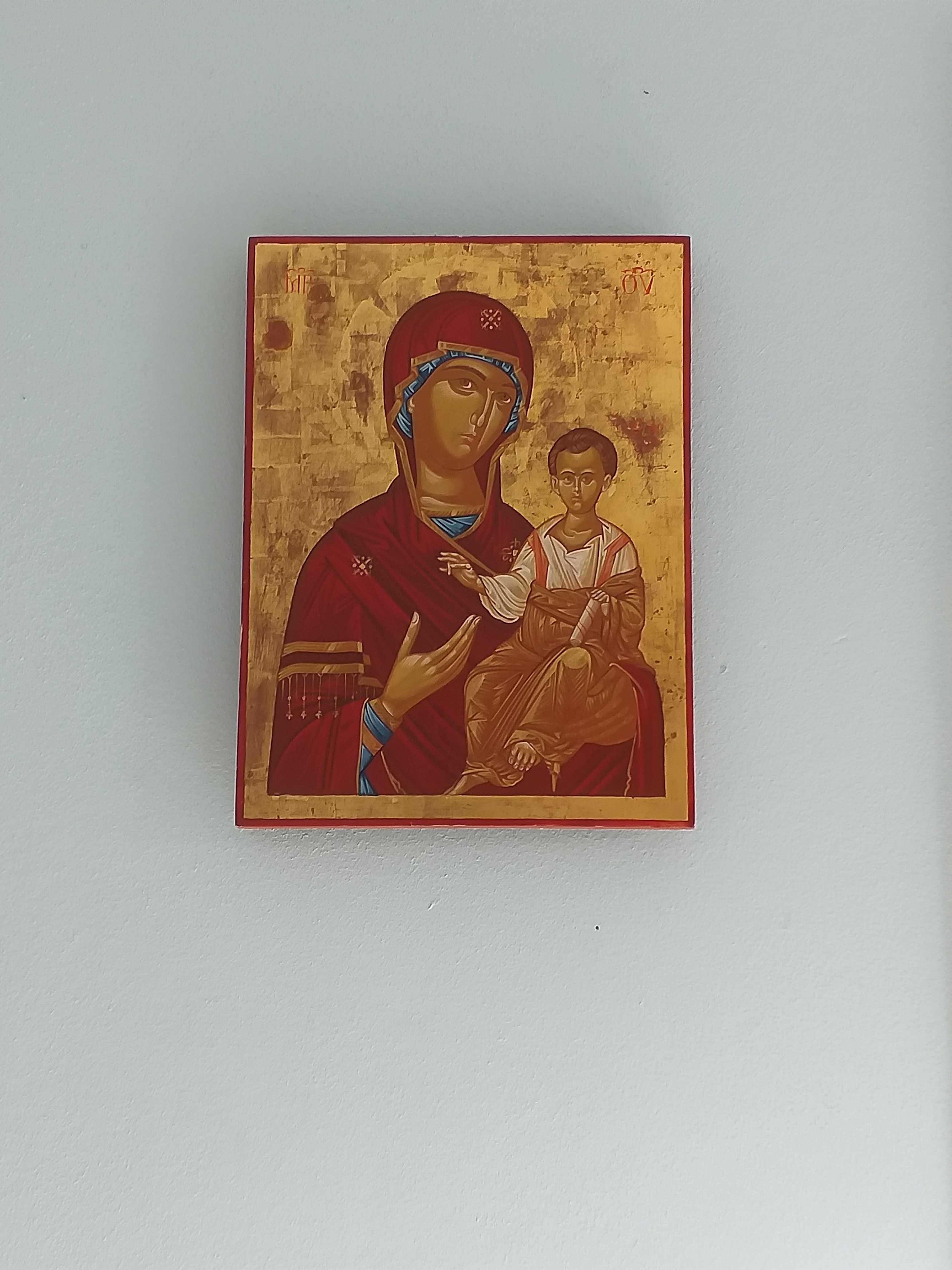 Rustykalna Ikona Matki Bożej Jerozolimskiej