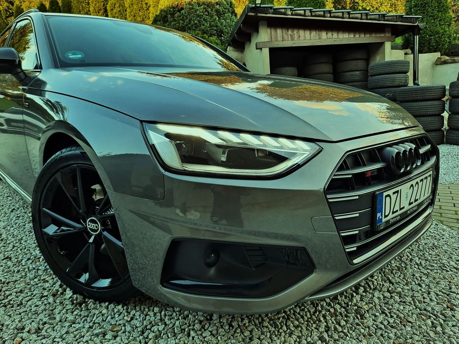 Audi A4 Avant 2.0 TDI 163 SPORT Matrix Ledy Radary  Kamera F/V23 Brutto 117.800 zł