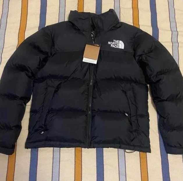 "Kurtki zimowe" The North Face 1996 Retro Black Jacket-Roz XS