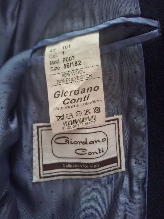 Шерстяний, теплий піджак, жакет, Giordano Conti