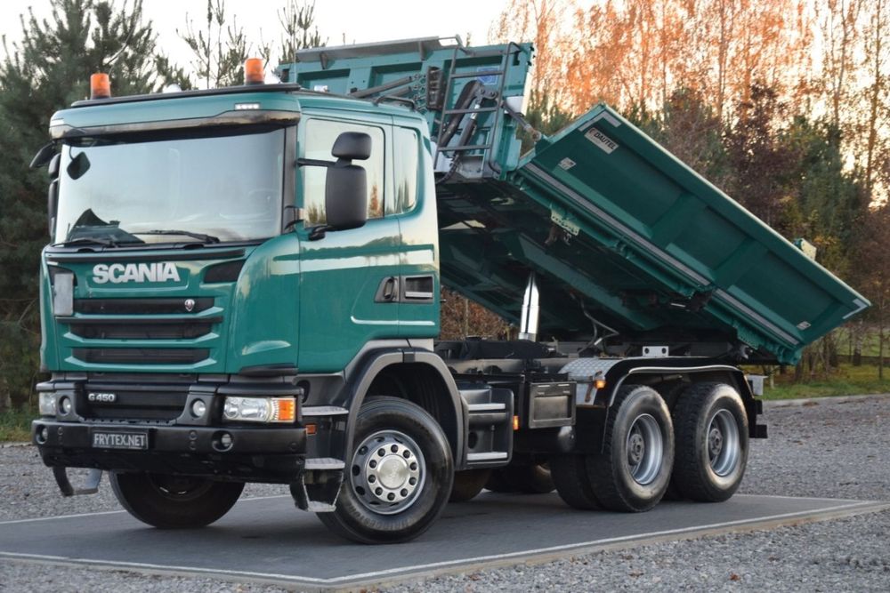 Scania G450 6x4 Bordmatic  Hydroburta * Automat * Klimatyzacja * LED * Po Kontrakcie *