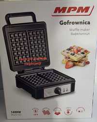 Gofrownica MPM Nowa bardzo mocna 1400 W gwarancja