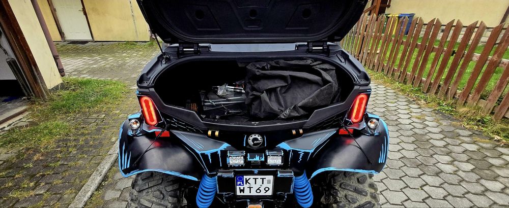 Maverick 800 DPS Trail Gąsienice, pług, itp Salon pl Idealny Zamiana