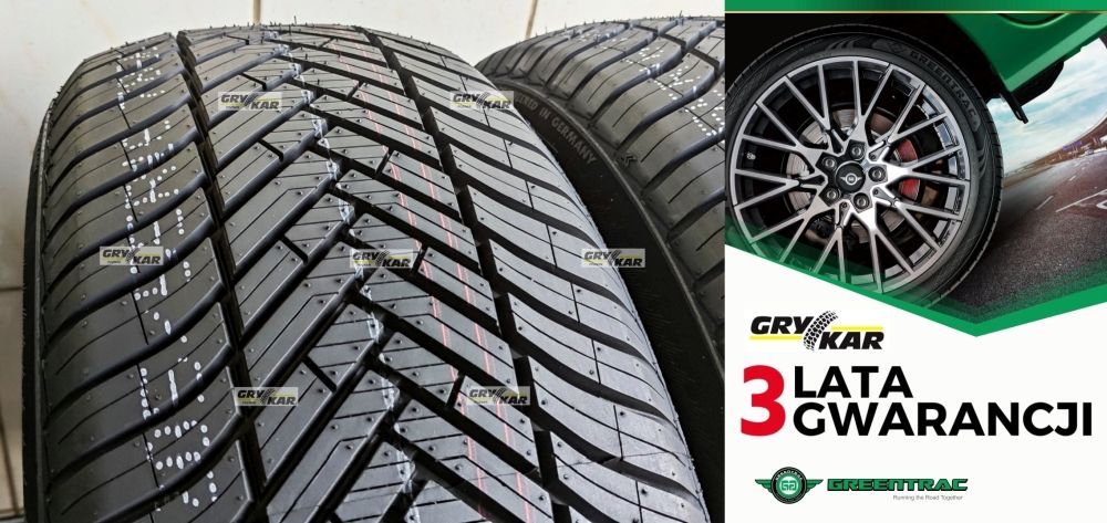 Opony 205/55R16 Greentrac Season Master 2025r C/B/71dB 3 lata gwar.