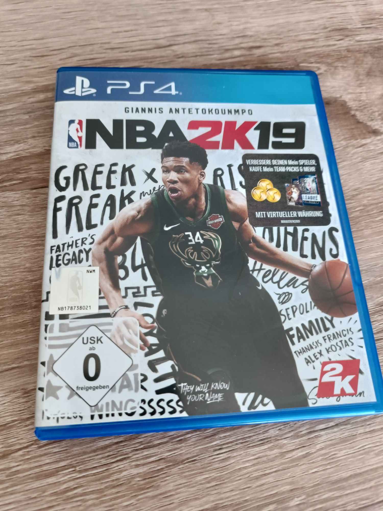 NBA 2k19 konsola PS4