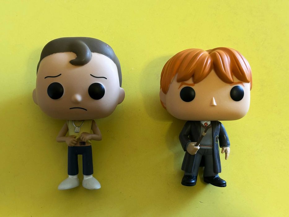 POP figures _ Ron Weasley (Harry Potter) e Morty (Rick and Morty)