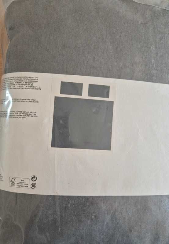 Pościel lniana H&M Home Premium len 100%
220x240 cm