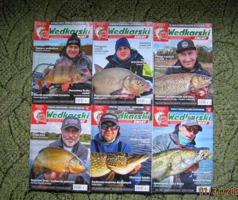Wędkarski Świat roczniki do wyboru