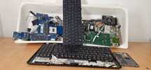 Peças usadas para computadores HP Dell Asus