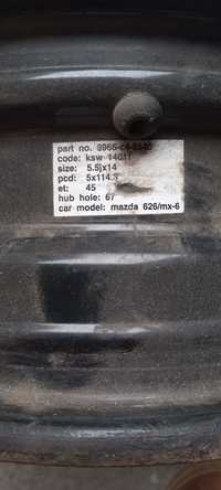 Продам оригінальні диски Mazda 626