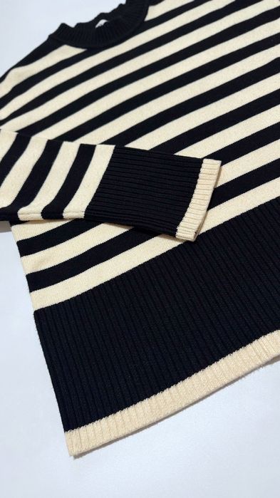 Светр Zara беж в полоску S