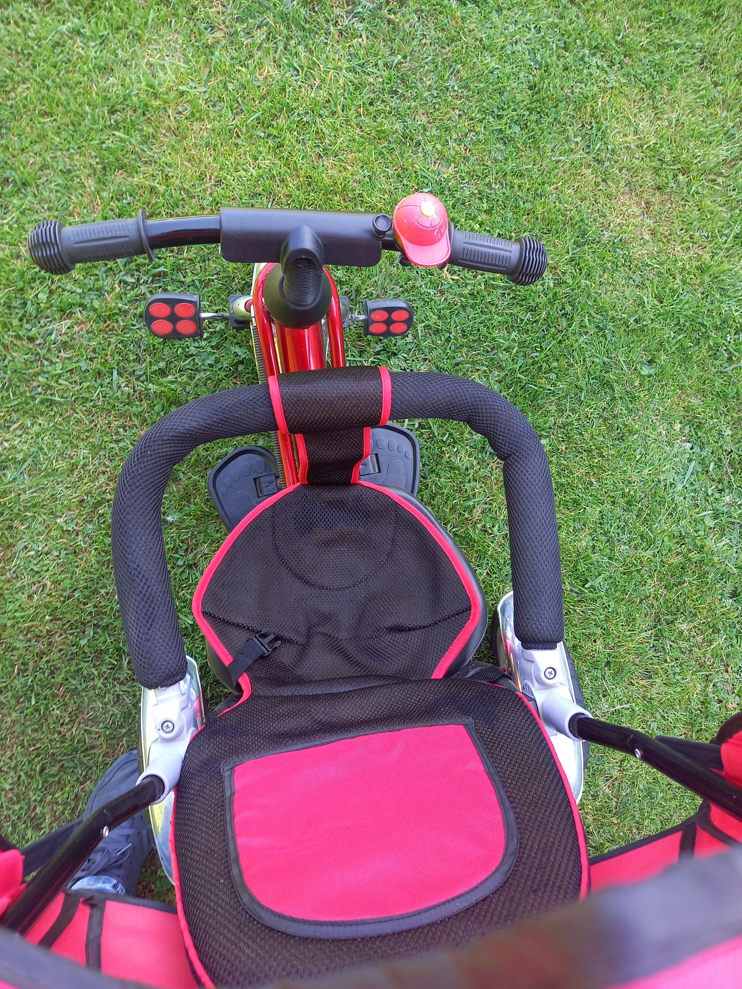 Rowerek 3w1 trójkołowy HELLO BABY do 40KG pompowane koła