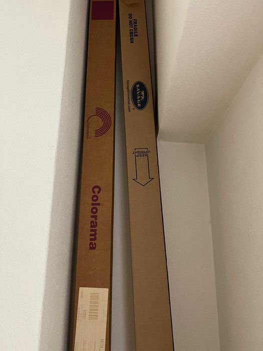 Rolo Papel de Cenário Branco 3m largura