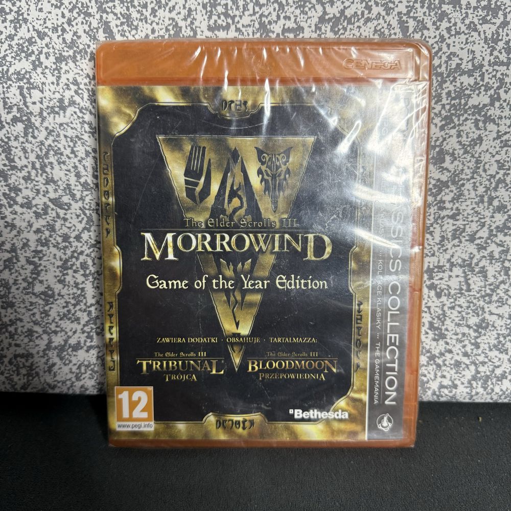 Morrowind GOTY + 2 dodatki - NOWA - PL - PC