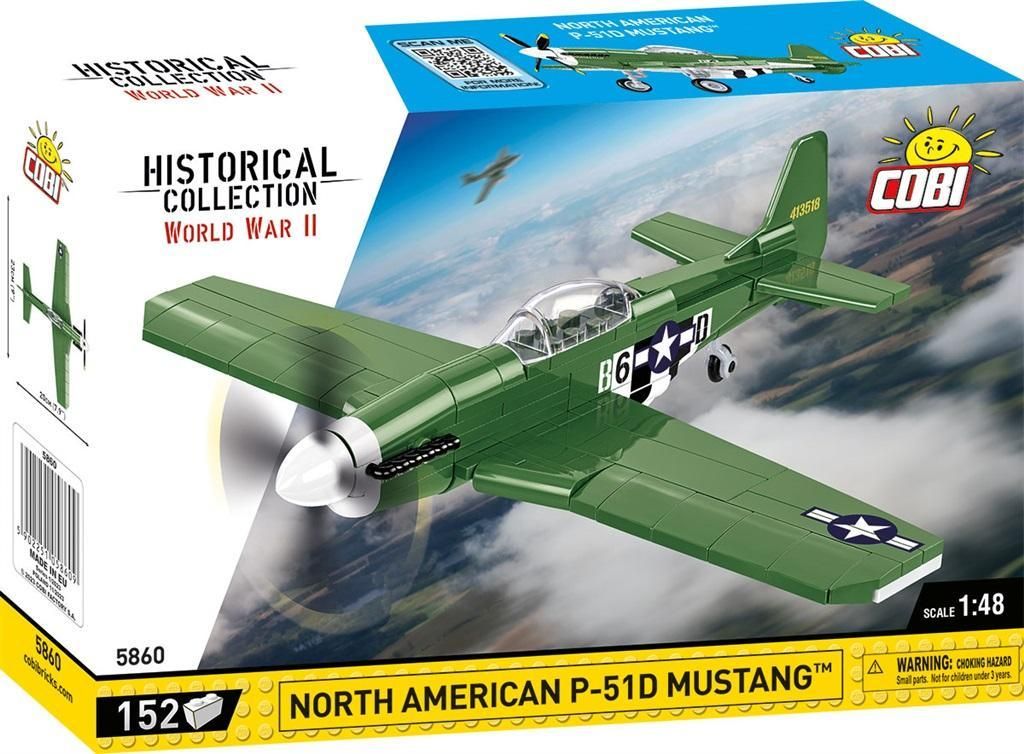 Hc Wwii North American P-51d Mustang, Cobi