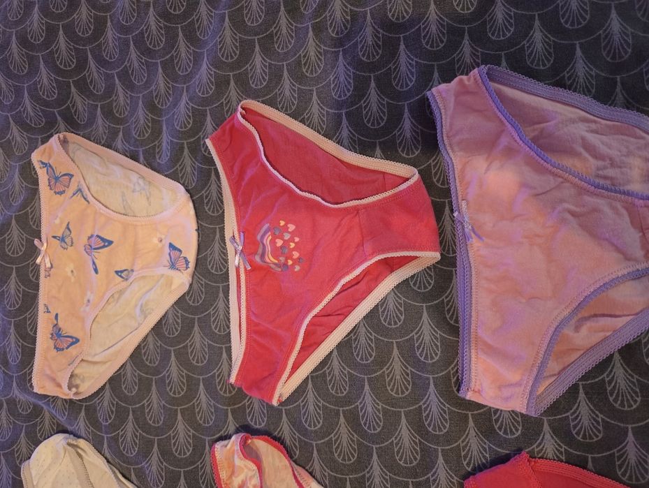 Zestaw majtek dla dziewczynki 110-116