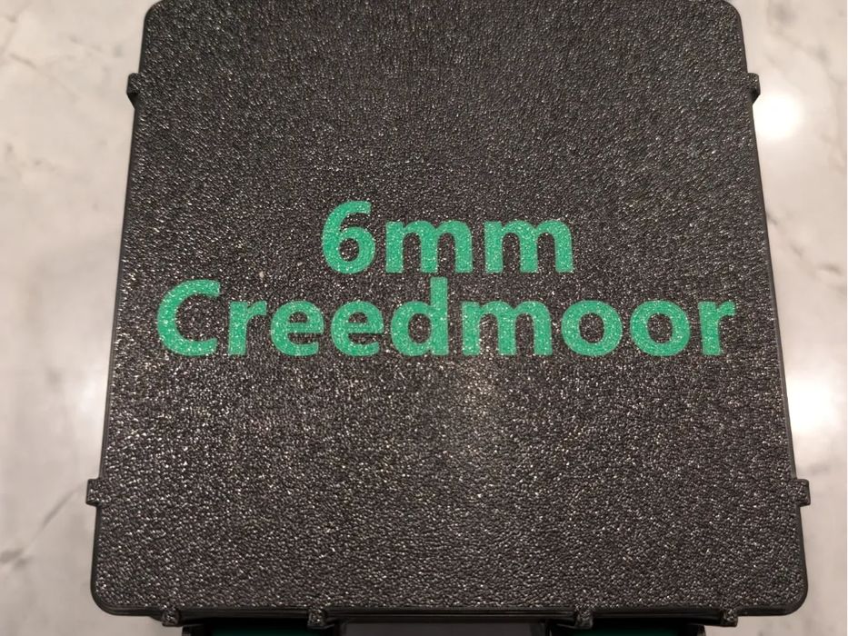 Caixa para Munições 6mm Creedmoor (100un)