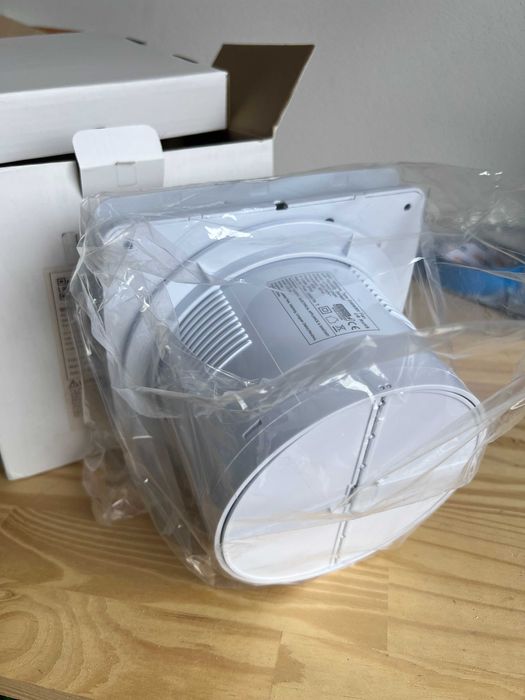 [NOVO] Ventilador de WC 150mm com temporizador e sensor de humidade
