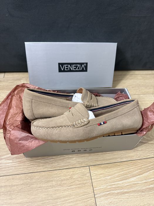 Nowe beżowe espadryle Venezia 39