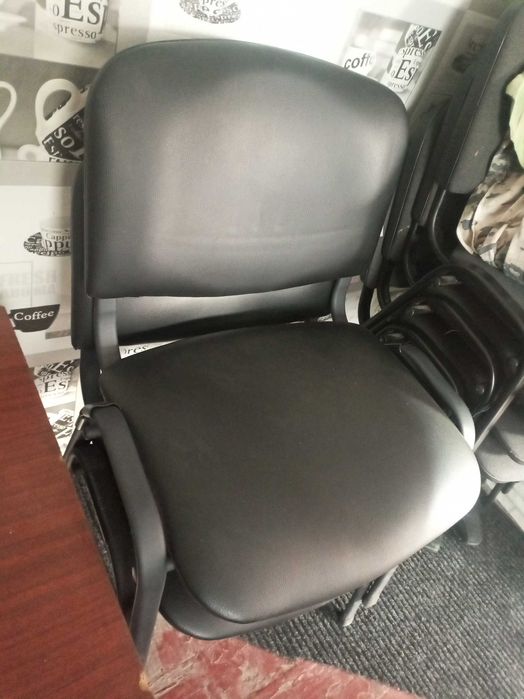 Стілець офісний, стул кожа
