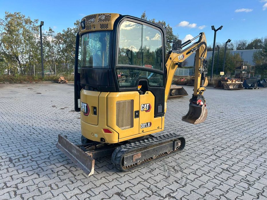 Minikoparka CAT 301.8 - 2021rok - 1117 godzin  / Cat 301.8, 302.7, 303
