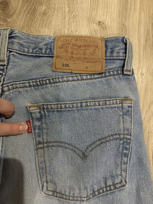 Джинси levis 501 оригінал cropped