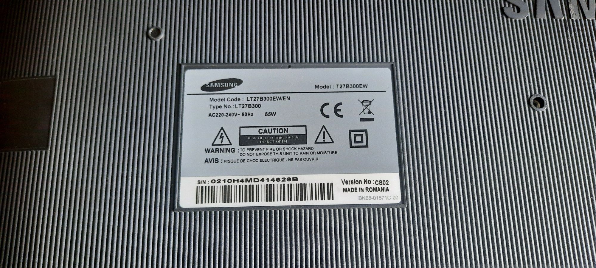 Telewizor Samsung 27" T27B300 DVB-T HDMI LT27B300EW EN TV