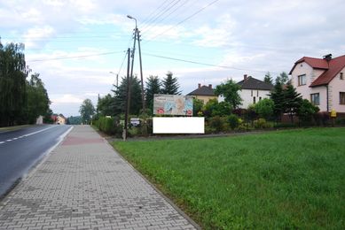 Miejsce reklamowe przy głównej drodze w Bulowicach *Baner *Reklama