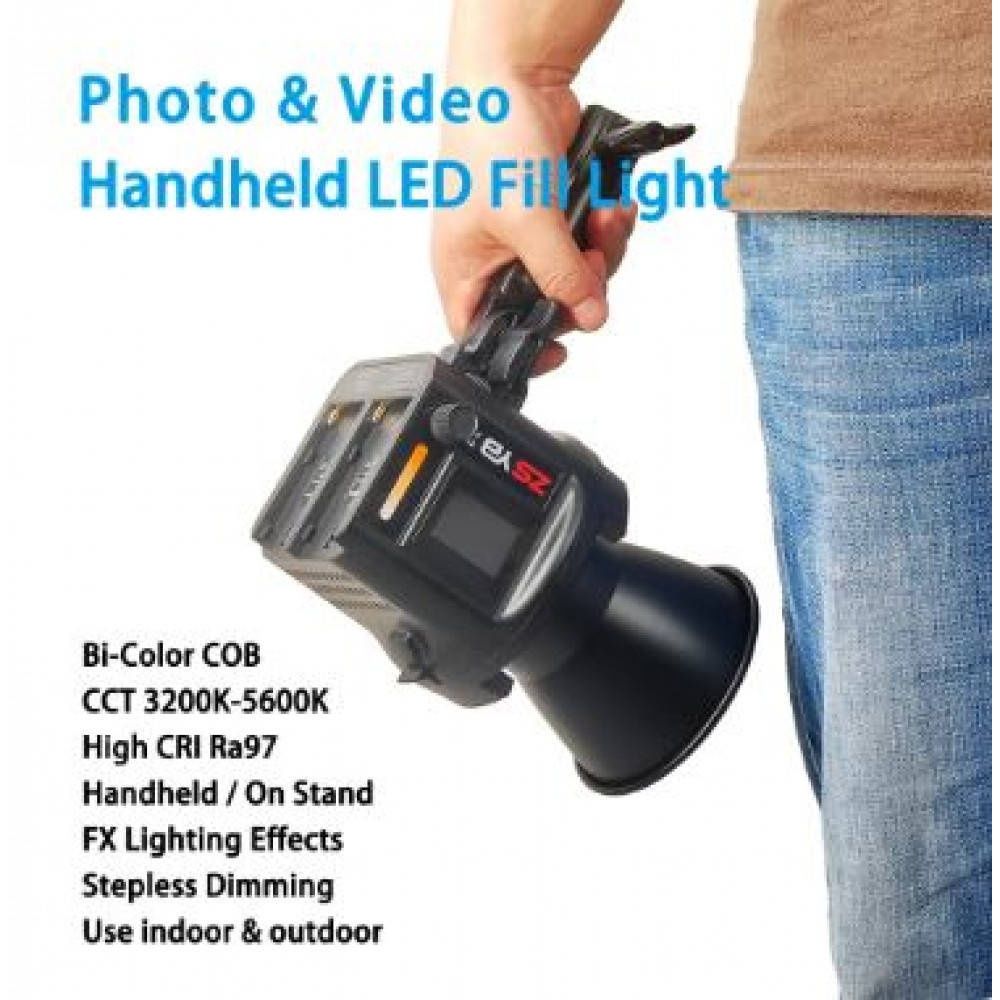 Світлодіодний прожектор для фото відео LED ZCYB CL-80 Bi 80 W 97 3200-
