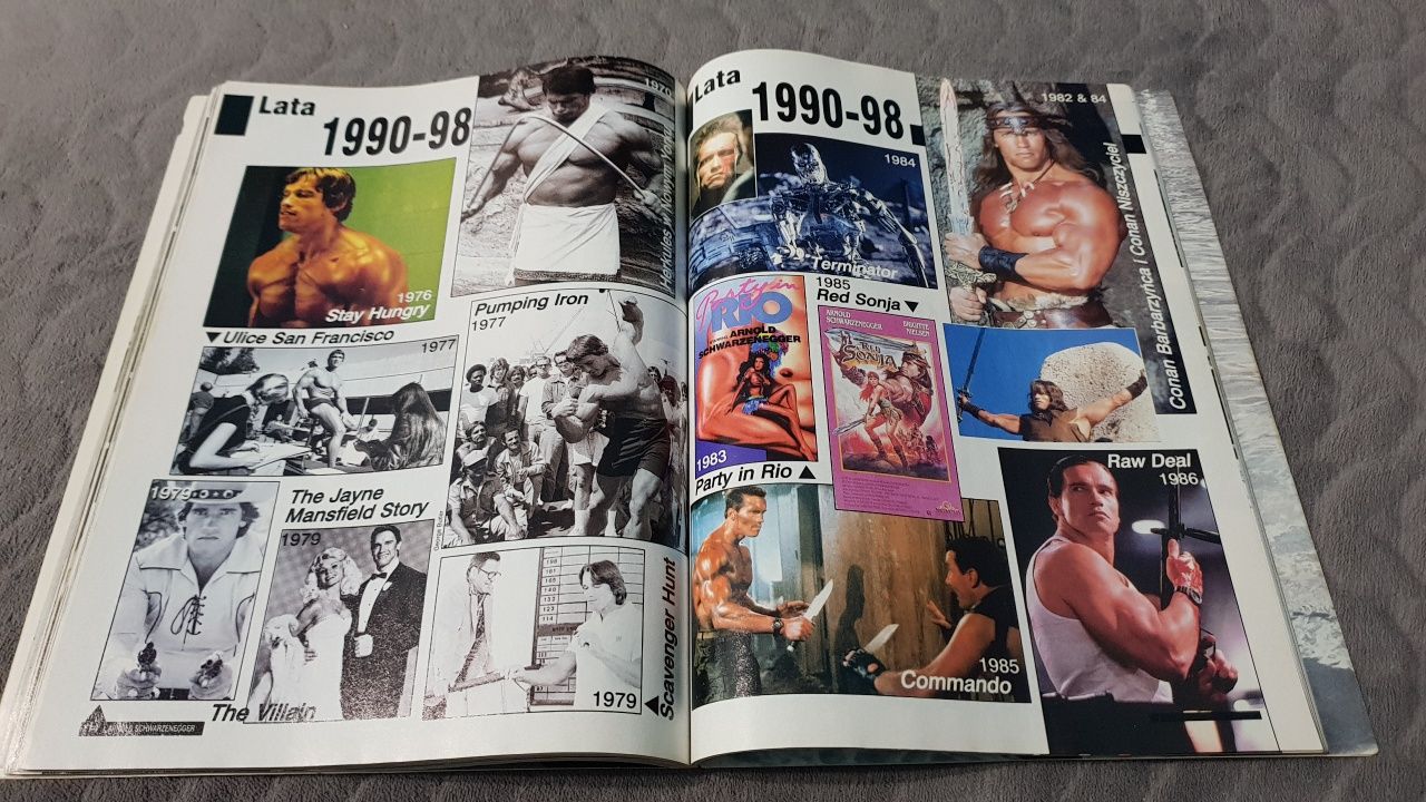 Arnold Schwarzenegger - Wydanie Kolekcjonerskie z 1997r Plakat Unikat!