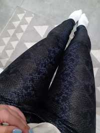 Zara legginsy trf wężowe M 38 nowe