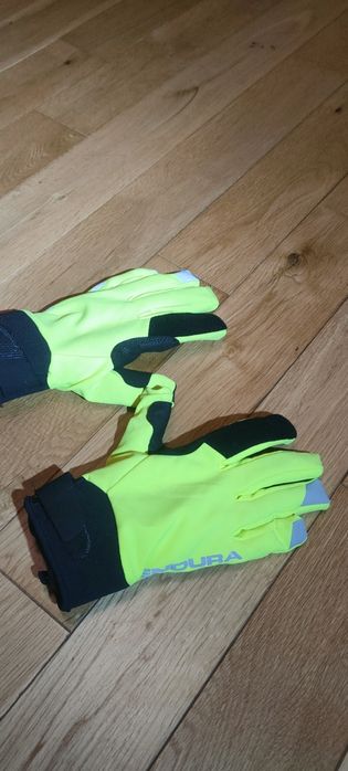 Rękawiczki Endura Strike S jesień/zima wodoodporne JAK NOWE