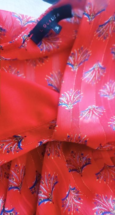 Sukienka kopertowa z paskiem LolaLiza xs / s France elegancka zwiewna