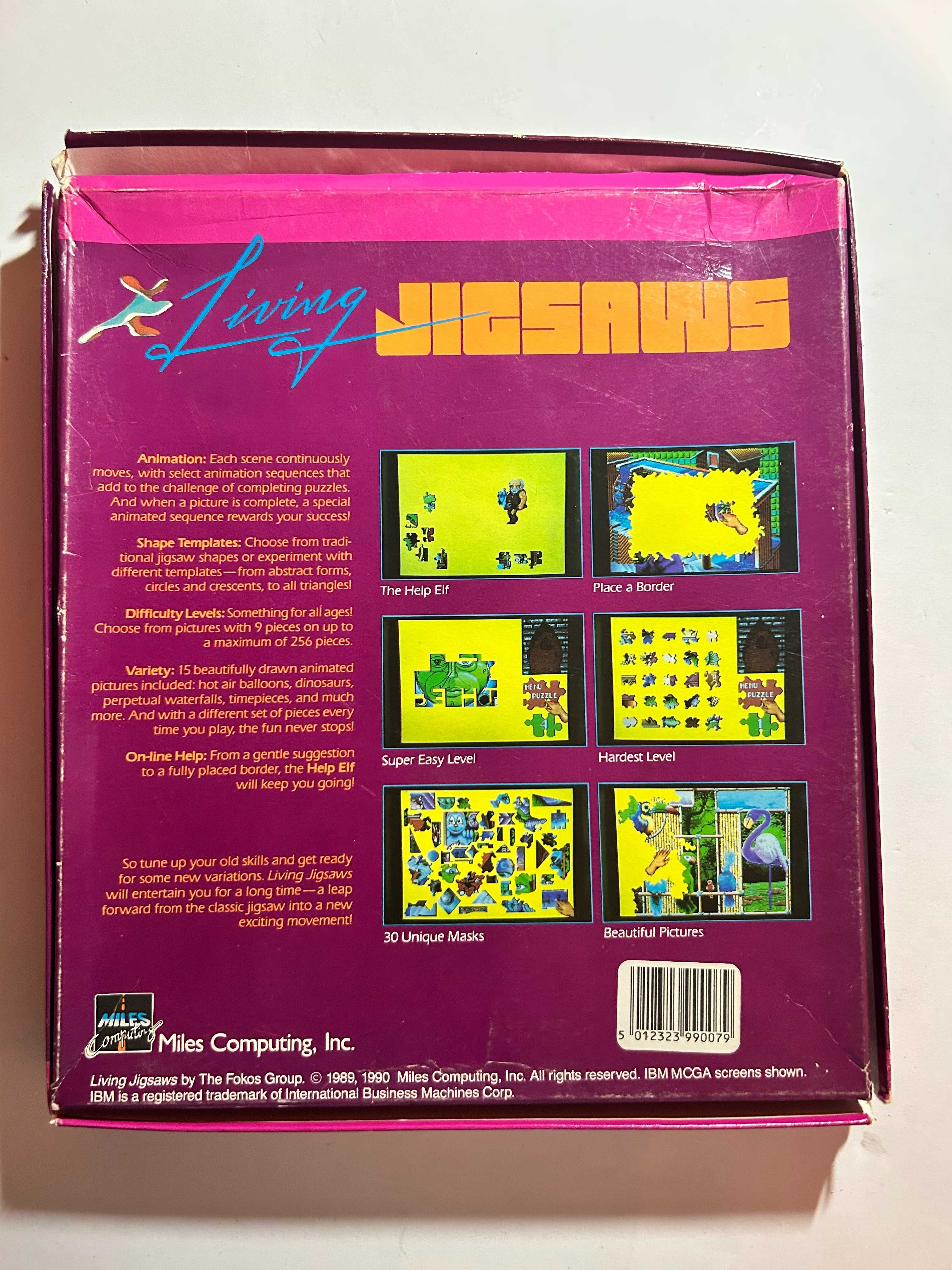 Jigsaws Atari BOX