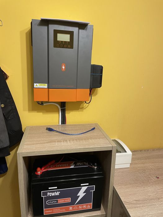 Монтаж автономного живлення