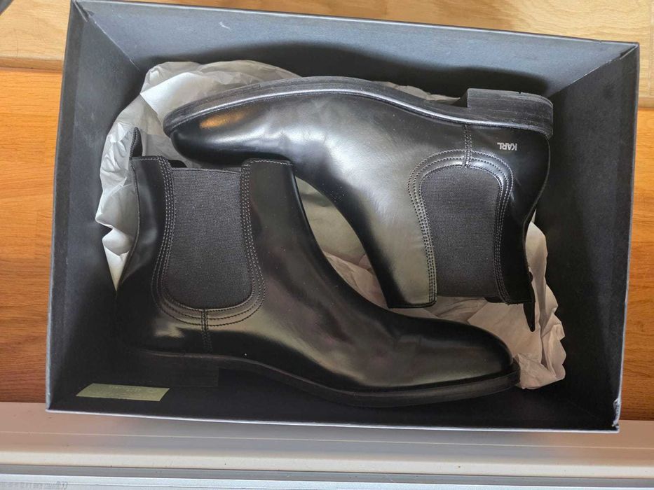 Sztyblety KARL LAGERFELD KL12260 Czarny