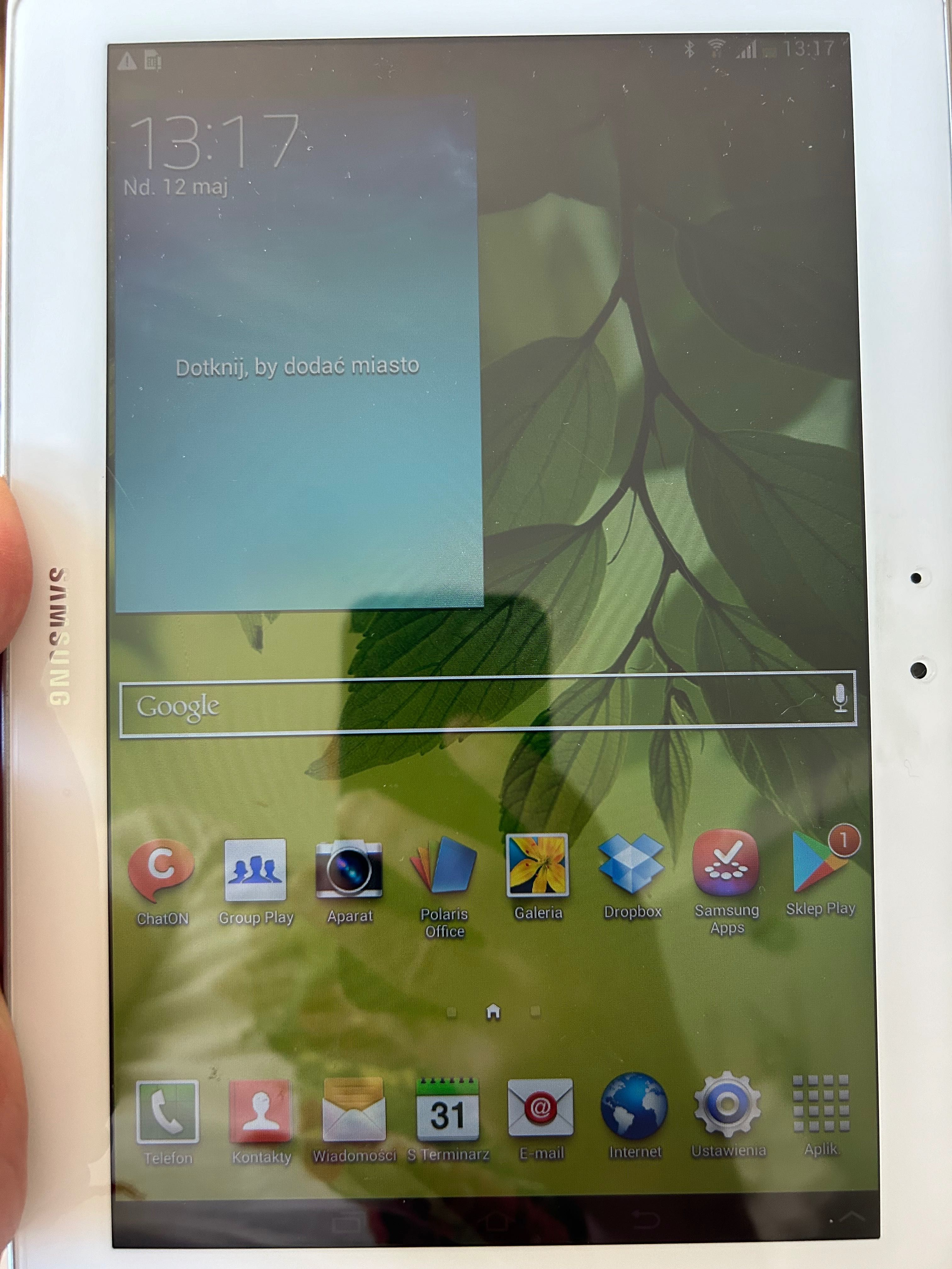 Tablet Galaxy TAB 2 GT-P5100 - 16Gb , 3g, WiFi, BT , okablowanie