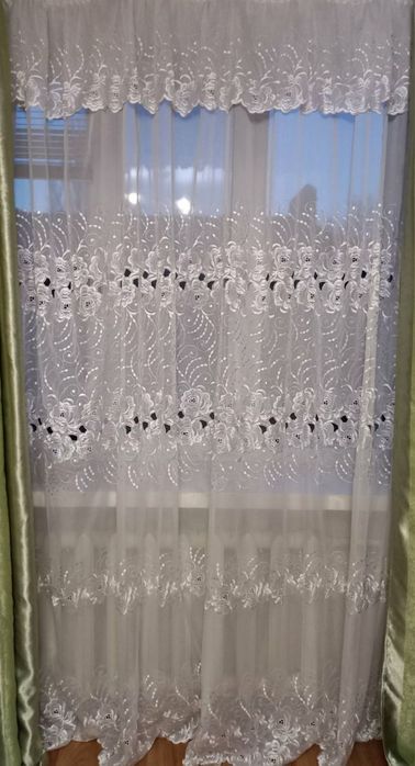 Штори,тюль готові