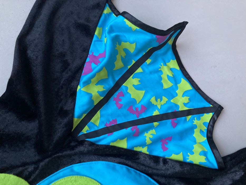 Strój karnawałowy przebranie nietoperz 86/92 cm