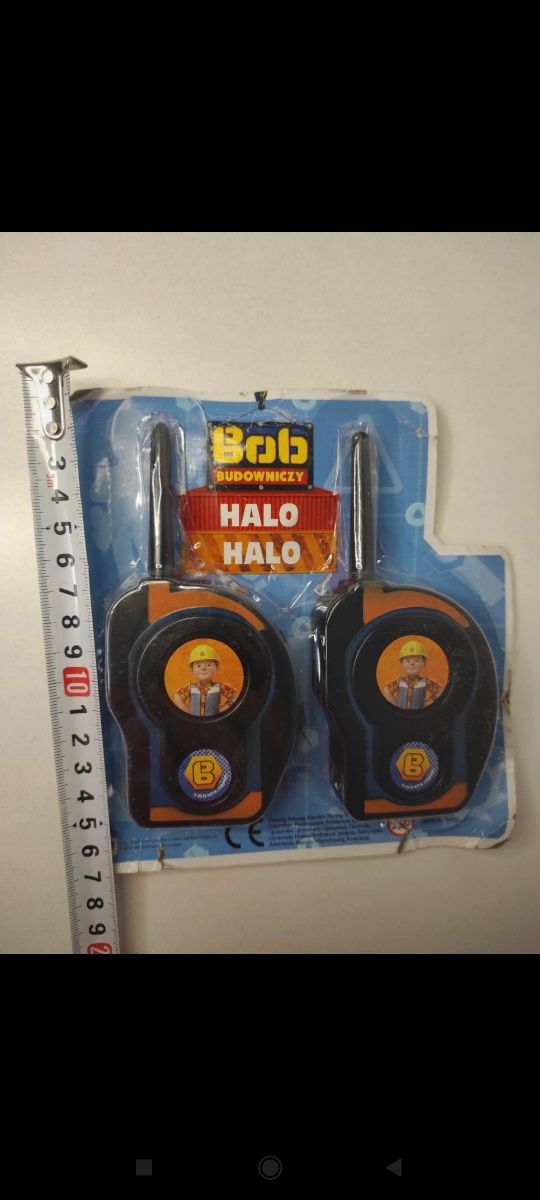 Walkie talkie halo halo bob budowniczy