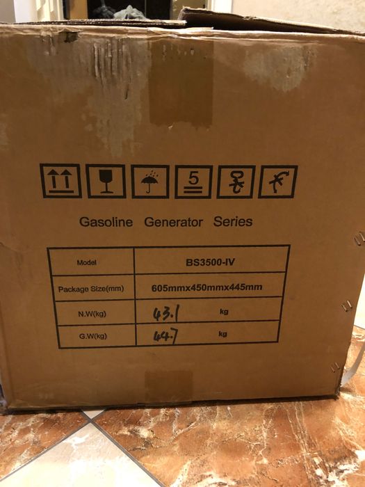 Продам генератор Astor BS3500-IV (бензиновый новый, с медной обмоткой)