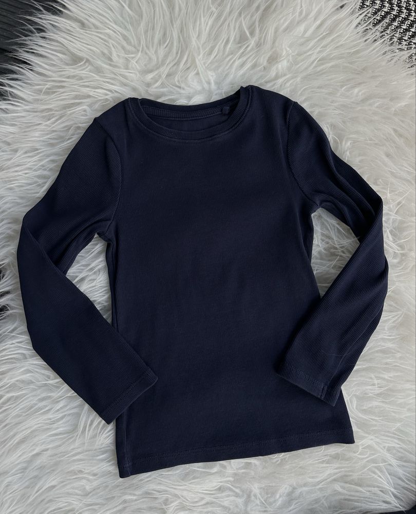 Zestaw bluzka prążek Next legginsy Primark nowy 104 dziewczynka