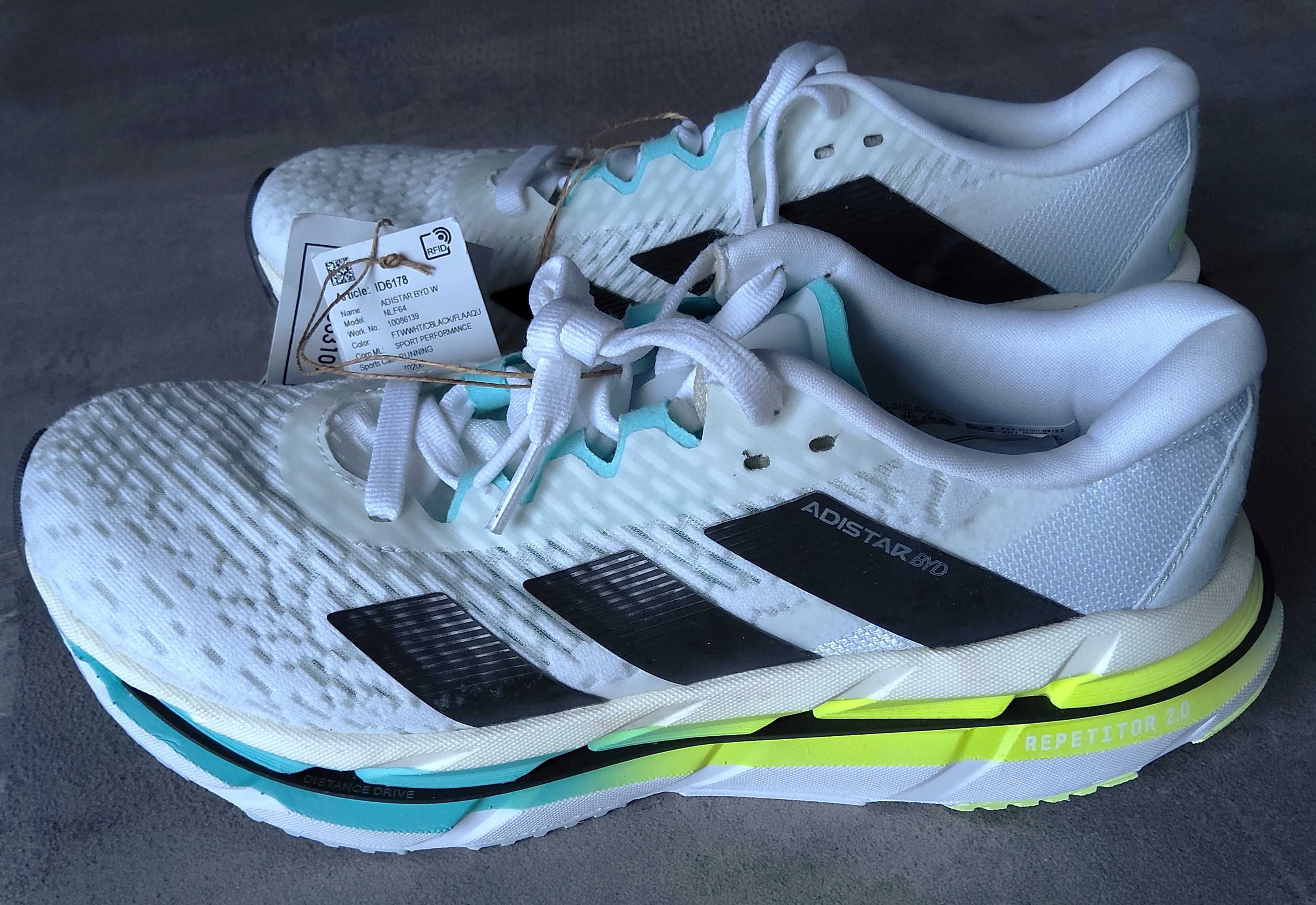 Buty do biegania Adidas Adistar BYD W r. 38 2/3 ID6178