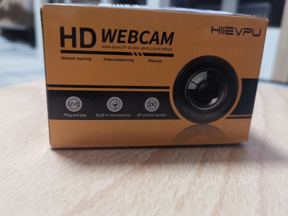 Kamera internetowa HD 2K z mikrofonem Nowa